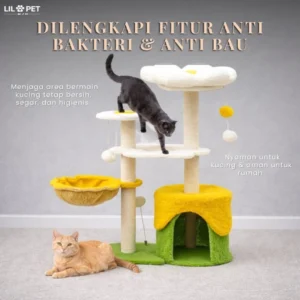 LILOPET Cat Tree Daisy Playground Tower