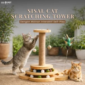 Sisal Cat Scratching Tower LH02